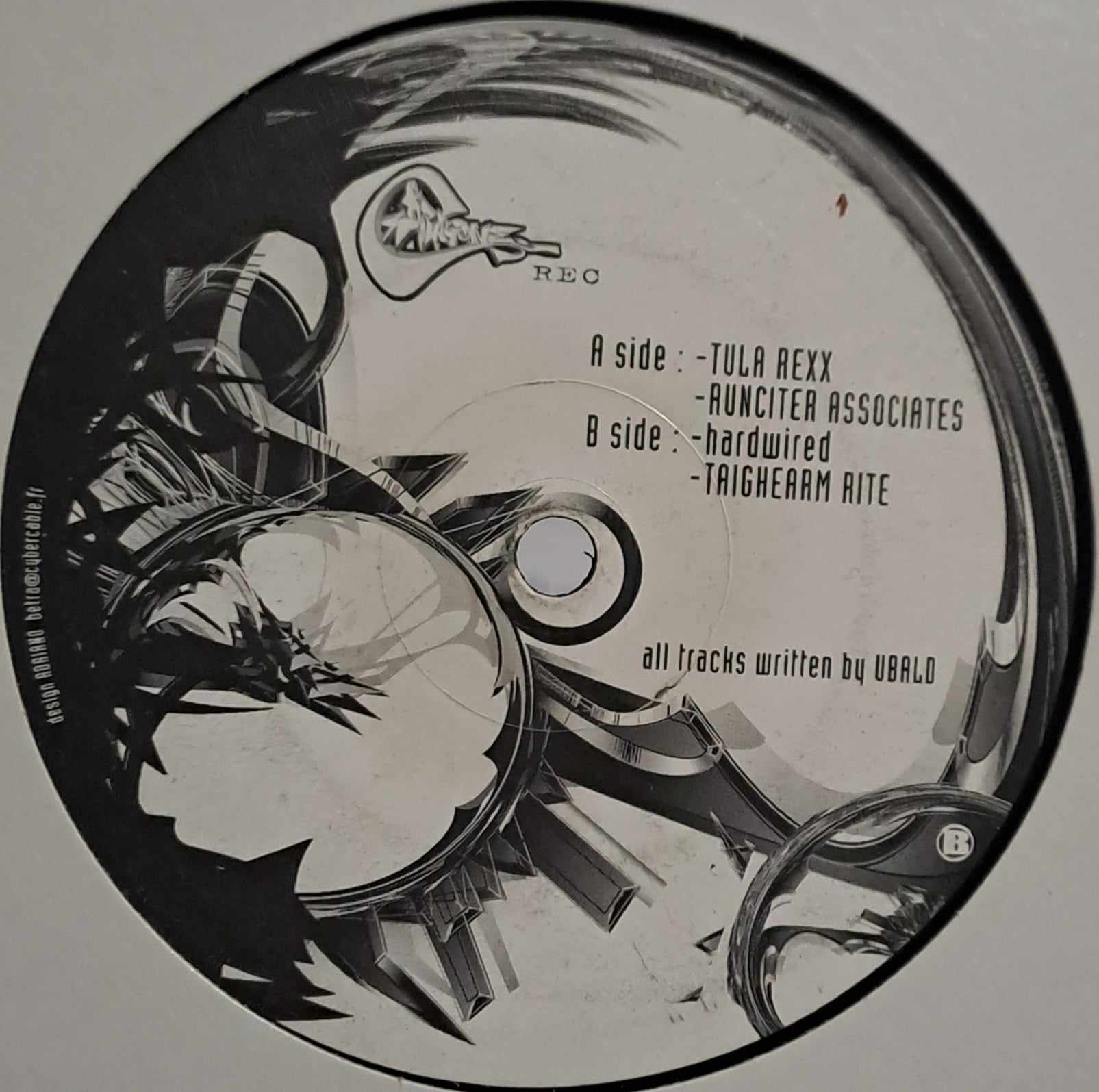 Dragone 001 - vinyle hard techno